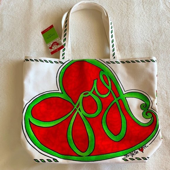 Brighton Handbags - Brighton Love & Joy Tote Bag - ADORBS!